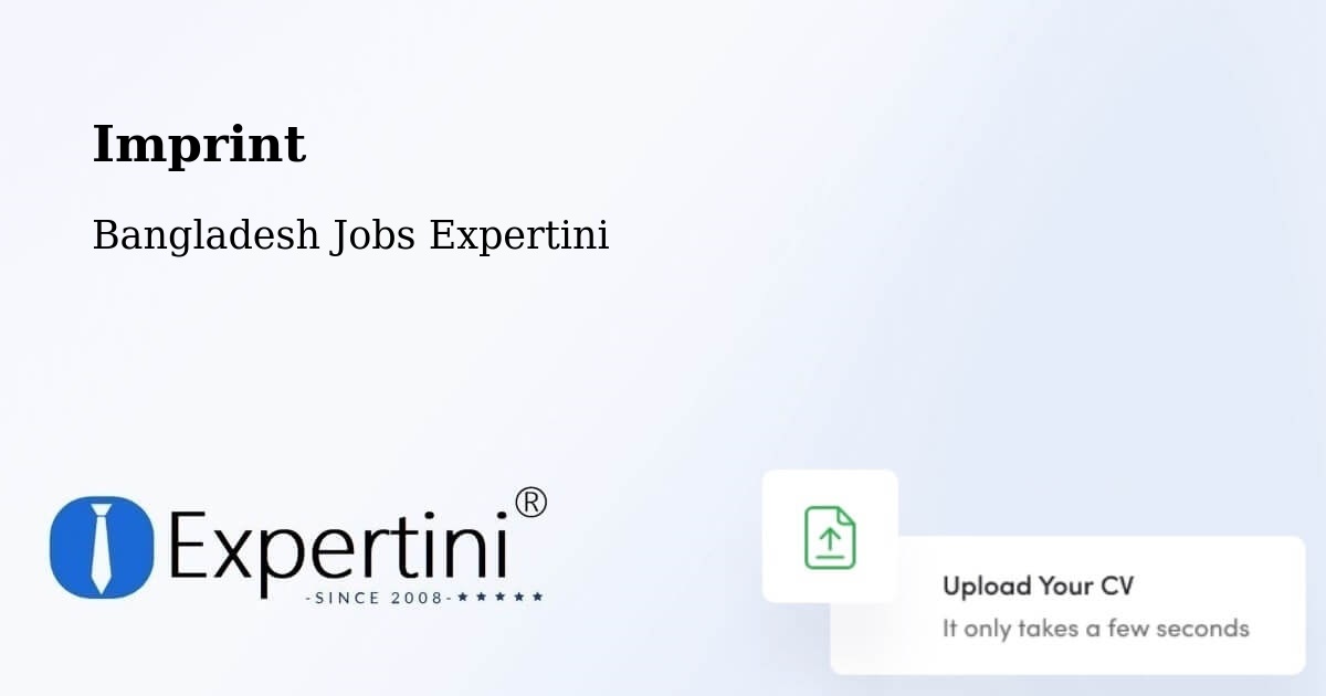 Imprint – Morrelgonj - Bangladesh Jobs Expertini